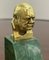 Busto de Winston Churchill en miniatura de oro de 18 quilates de Oscar Nemon para Asprey & Co, 1967, Imagen 9