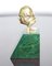 Busto de Winston Churchill en miniatura de oro de 18 quilates de Oscar Nemon para Asprey & Co, 1967, Imagen 4