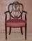 Prince of Wales Feather Dining Chairs in the Style of George Hepplewhite, Set of 16 3