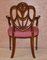 Prince of Wales Feather Dining Chairs in the Style of George Hepplewhite, Set of 16, Image 20