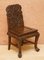 Chinese Ornately Carved Dragon Dining Occasional Chairs, 1900s, Set of 4 2