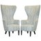 Wing Back Armchairs by Tom Dixon for George Smith, 2007, Set of 2, Image 1