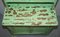 Victorian Hand-Painted Distressed Green Dresser Bookcase or Kitchen Cupboard 6