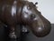 Large Omersa Brown Leather Hippo Stool or Footstool from Omersa, 1930s, Image 5