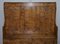 Panca o panca vittoriana in legno satinato con scomparto interno, Immagine 4