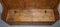 Panca o panca vittoriana in legno satinato con scomparto interno, Immagine 8