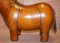 Leather Horse Pony Footstool from Omersa 6