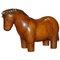 Leather Horse Pony Footstool from Omersa 1