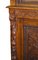 Large Antique Victorian Hand Ornately Carved Oak Library Bookcase Cupboard Base, Image 6