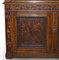 Large Antique Victorian Hand Ornately Carved Oak Library Bookcase Cupboard Base 5