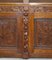 Large Antique Victorian Hand Ornately Carved Oak Library Bookcase Cupboard Base 10