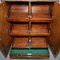 Burr Walnut Drinks Cabinet with Sliding Shelves 19