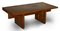 Very Large Burr Yew Wood Office Desk with Timber Patina 2