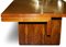 Very Large Burr Yew Wood Office Desk with Timber Patina, Image 19