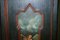 Swedish Hand-Painted Green Hall or Pot Cupboard Wardrobe with Musical Deco, 1800s, Image 8