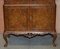 Art Deco Barschrank mit exquisiten Wurzel- & Nussholzplatten & Cabriole-Beinen 12