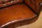 Regency Serpentine Hand Dyed Whisky Brown Leather Chesterfield Sofa 11
