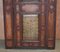 European Sumlime Hand-Painted Wardrobe or Hall Cupboard in Oak Wood, 1800s 3