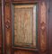 European Sumlime Hand-Painted Wardrobe or Hall Cupboard in Oak Wood, 1800s 6