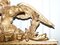 Espejo Regency de gesso dorado con águila grande tallada a mano, década de 1800, Imagen 5