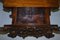 Antique Italian Renaissance Revival Carved Walnut Hall Bench Seat with Cherubs Putti 20