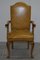 Art Deco Hand Carved Walnut & Leather Denby & Spinks Dining Chairs, Set of 8 14