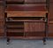 Vintage Teak Home Office Desk with Compendium Work Station that Folds Away, 1960s 11