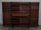 Vintage Teak Home Office Desk with Compendium Work Station that Folds Away, 1960s, Image 7