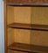 Matching English Oak Library Study Bookcases with Glazed Doors, Set of 2 12