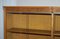 Matching English Oak Library Study Bookcases with Glazed Doors, Set of 2 4