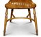 Handmade Burr Yew & Elm Dining Table & Windsor Chairs by Stewart Linford, England, Set of 9, Image 16