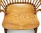 Mesa de comedor de madera nudosa de tejo y olmo y sillas Windsor de Stewart Linford, England. Juego de 9, Imagen 20