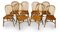 Mesa de comedor de madera nudosa de tejo y olmo y sillas Windsor de Stewart Linford, England. Juego de 9, Imagen 12