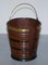 Georgian George III Plate or Pete Buckets in Hardwood and Brass, 1780, Set of 2 12