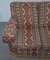 Mid-Century Art Deco Kilim Teppich Sofa mit Bezug 4