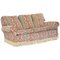Mid-Century Art Deco Style Kilim Rug Upholstered Sofa, Image 1
