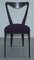 Tiffany Chairs with Sculptural Lines & Anodized Steel by Tom Faulkner, Set of 6 4