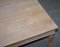 Tavolino da caffè molto grande in legno di quercia con gambe intagliate, Immagine 5