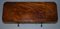 Large Extending Flamed Hardwood Side or Card Table with Lion Feet from Bevan Funnell, Image 18