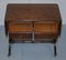 Large Extending Flamed Hardwood Side or Card Table with Lion Feet from Bevan Funnell 14