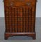 Faux Book Fronted Side or Wine Table with Butlers Tray Drawers from Theodore Alexander 4