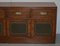 Flamed Mahogany and Green Leather Military Campaign Sideboard, Image 4