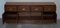 Flamed Mahogany and Green Leather Military Campaign Sideboard 14