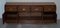 Flamed Mahogany and Green Leather Military Campaign Sideboard, Image 14
