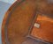 Antique Flamed Hardwood Revolving Rent Drum Table, Image 9