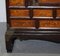 Antique Chinese Burr Elm & Brass Engraved Sideboard, Image 6