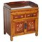 Antique Chinese Redwood Lacquered Inlaid Sideboard, Image 1