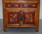 Antikes chinesisches lackiertes Redwood Sideboard mit Intarsien 3