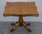 Very Circa 1835 William Iv Antique Pollard Oak Folding Card Pedestal Table 15