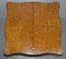 Very Circa 1835 William Iv Antique Pollard Oak Folding Card Pedestal Table 16